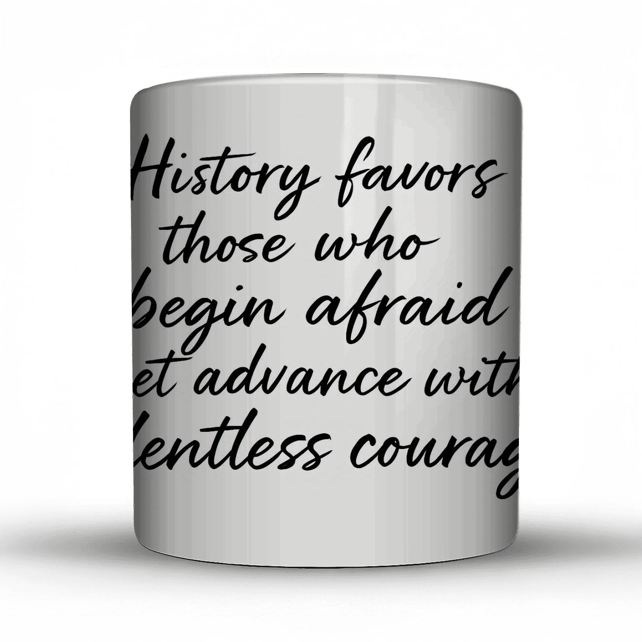 Relentless Courage insulated thermal mugs