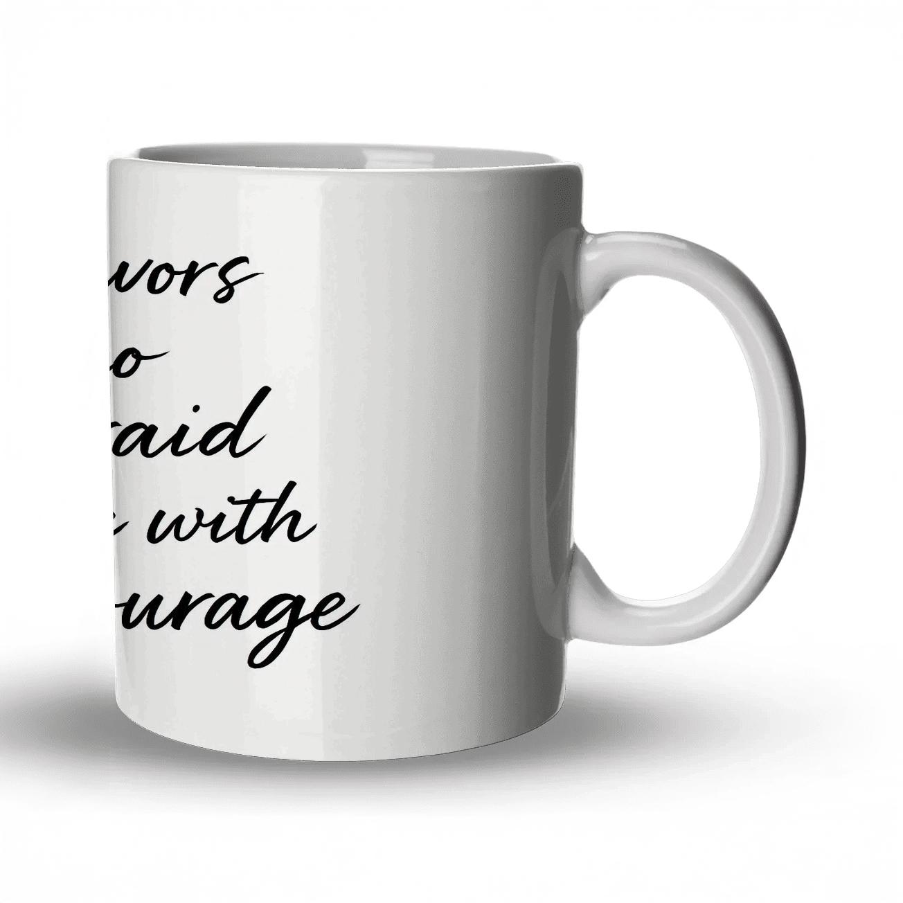 Relentless Courage insulated thermal mugs