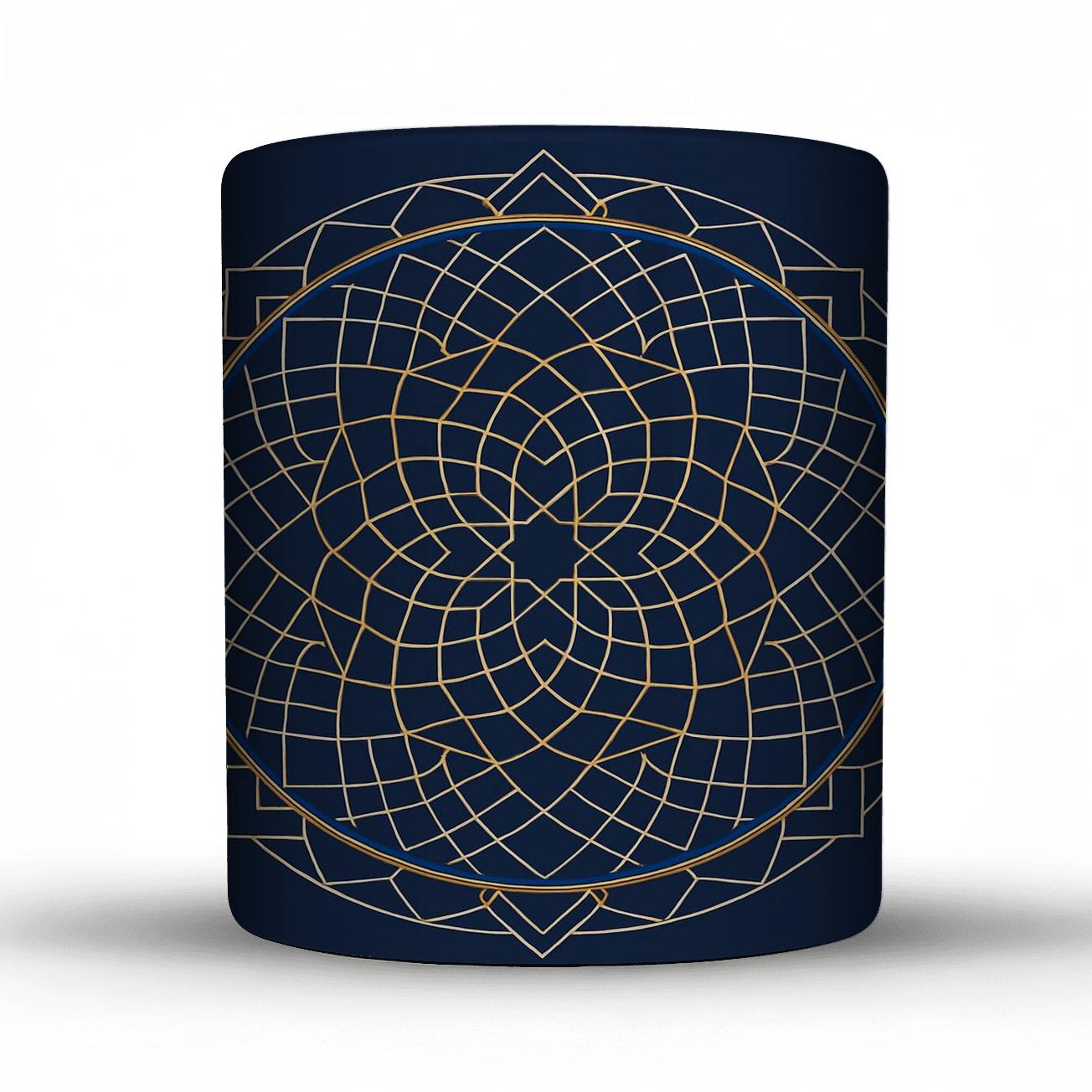 Radial Muqarnas Starfield personalized mugs