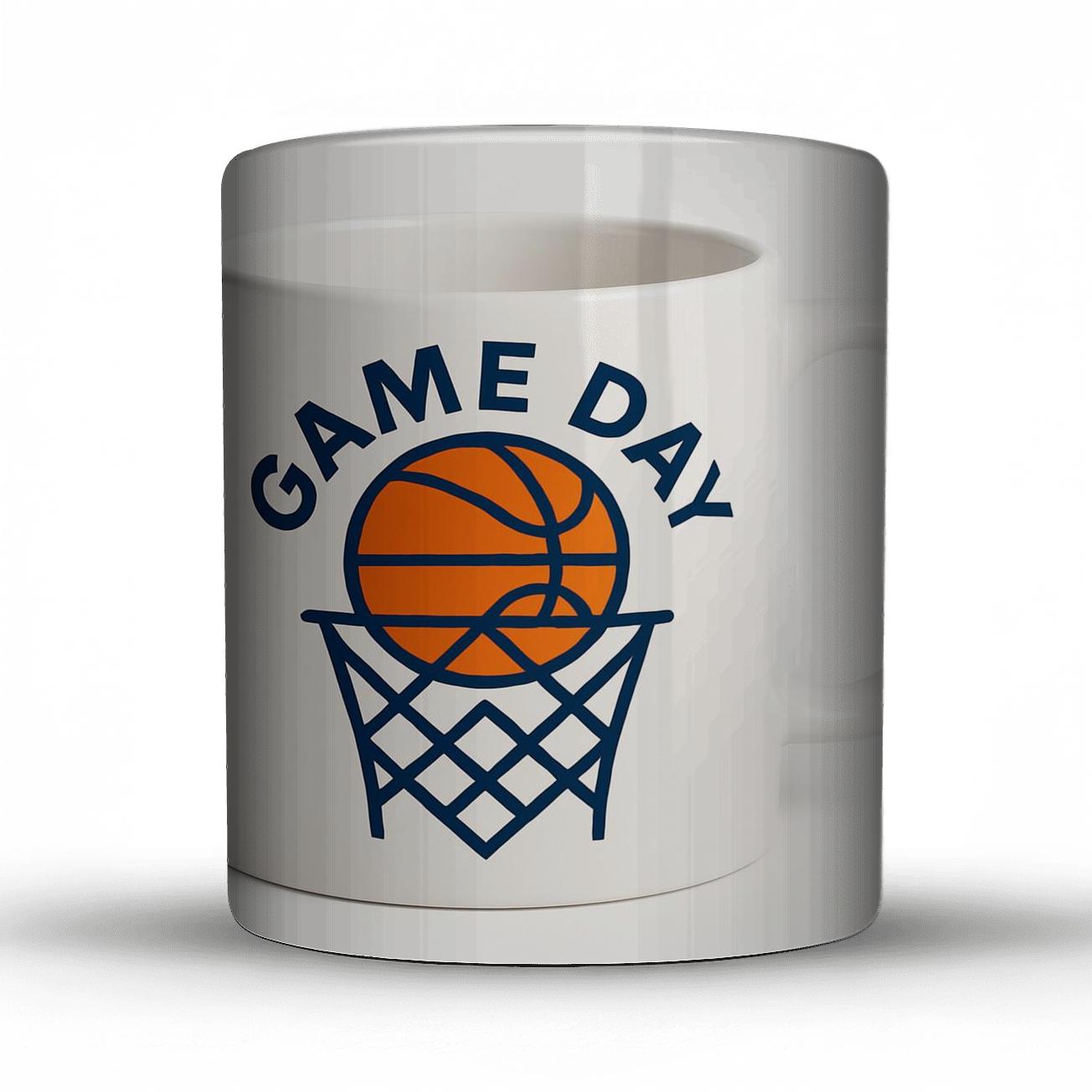 Hoops Unity Line Art Mug Design insulated thermal mugs