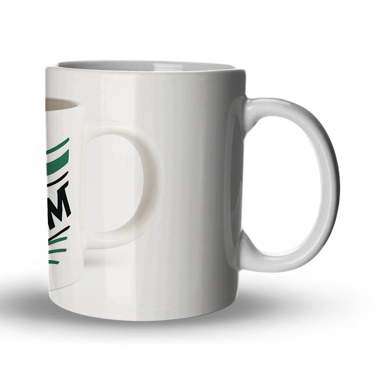 Total Football Spirit Line Art Mug Design decorative mug sets