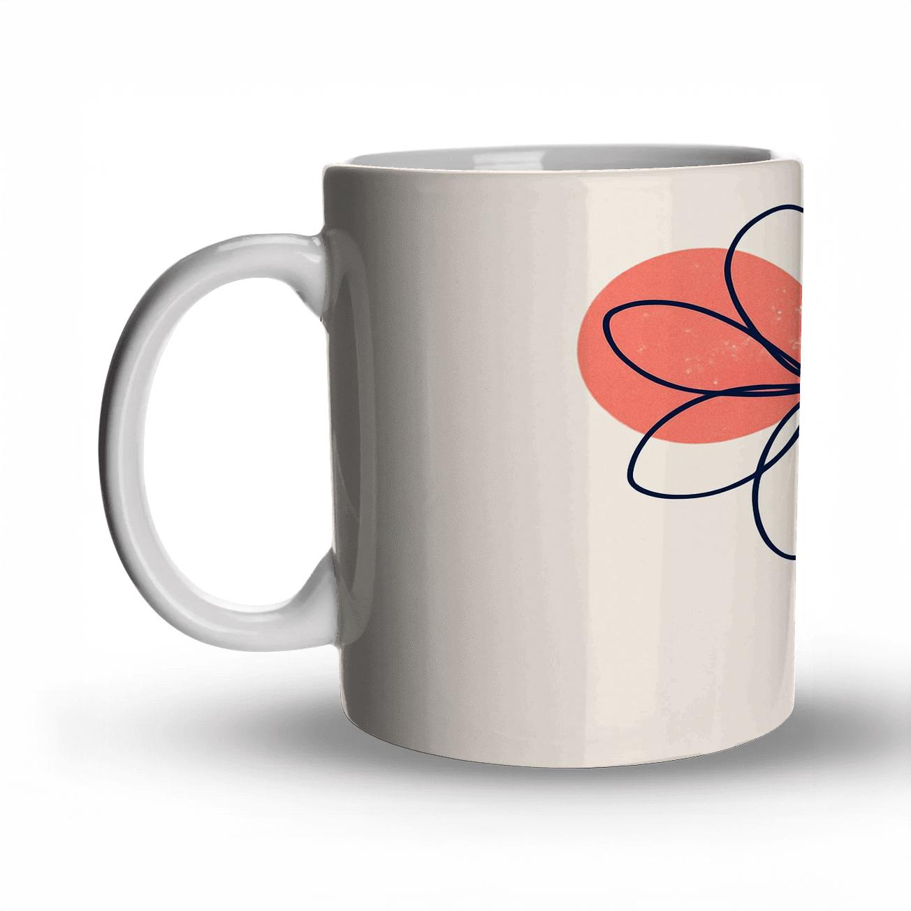 Stellar Bloom Line Garden insulated thermal mugs