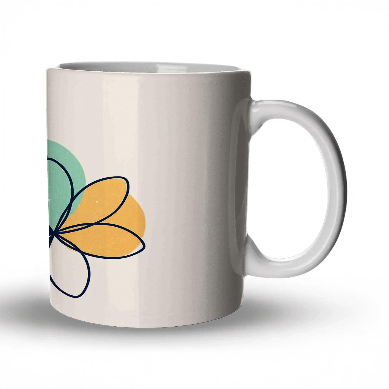 Stellar Bloom Line Garden insulated thermal mugs