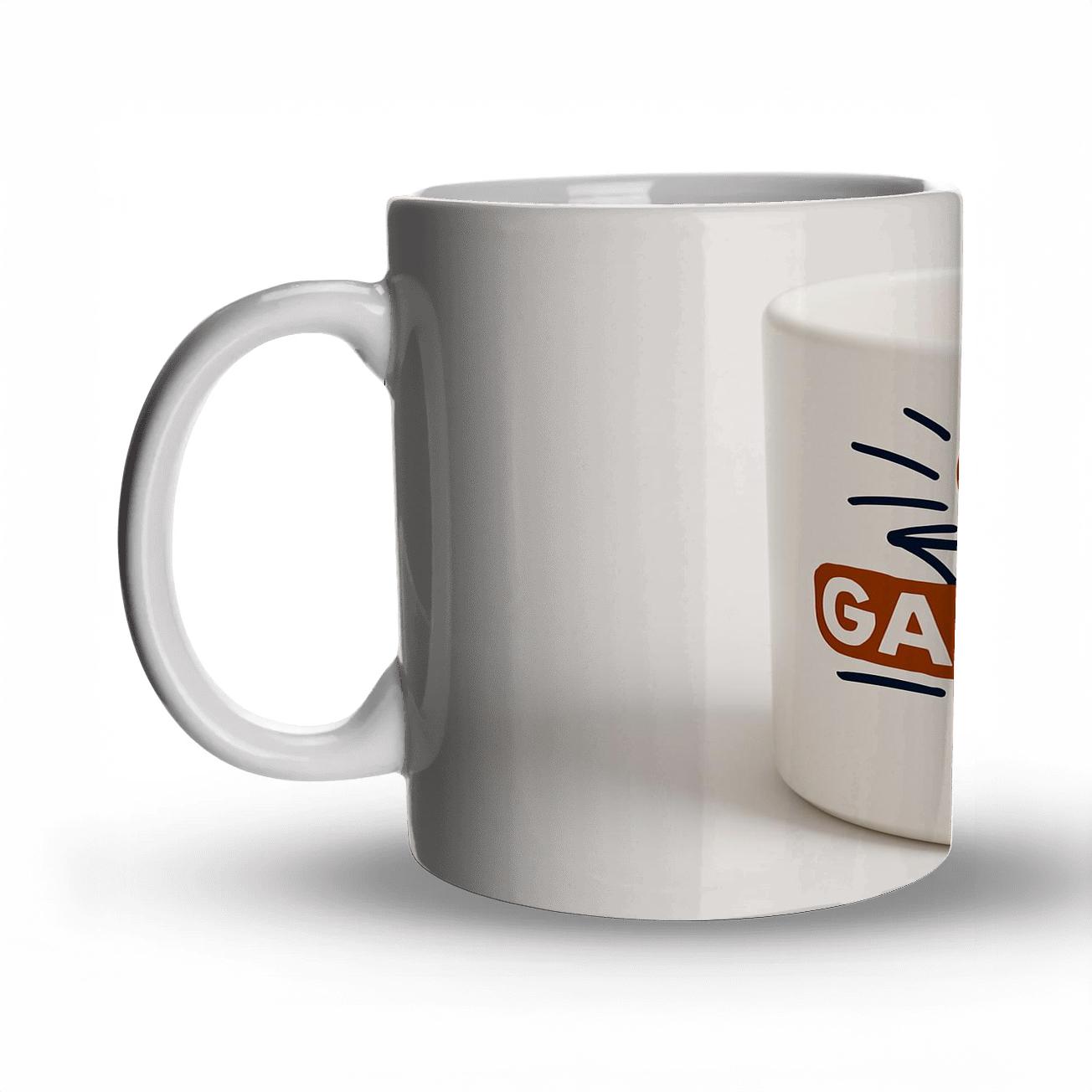 Basketball Net Surge Game Day Line Art Mug insulated thermal mugs