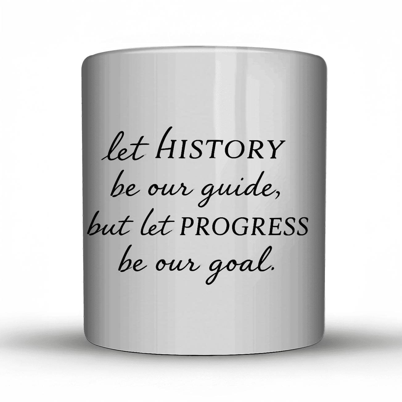 Ordinary Hours Relentless Progress ceramic coffee mugs