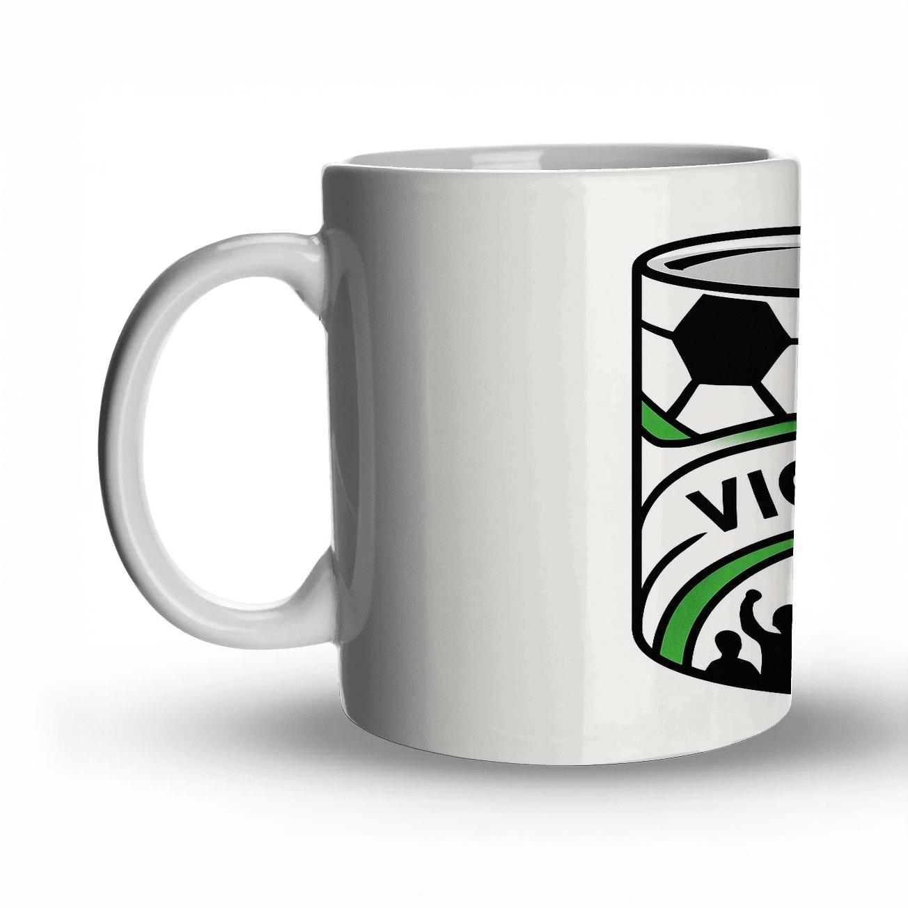 Soccer Victory Pentagons Wave gift mugs for occasions