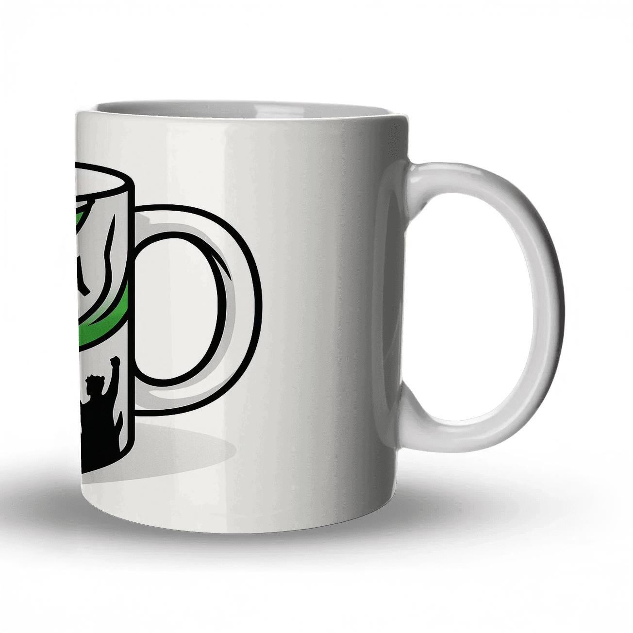 Soccer Victory Pentagons Wave gift mugs for occasions