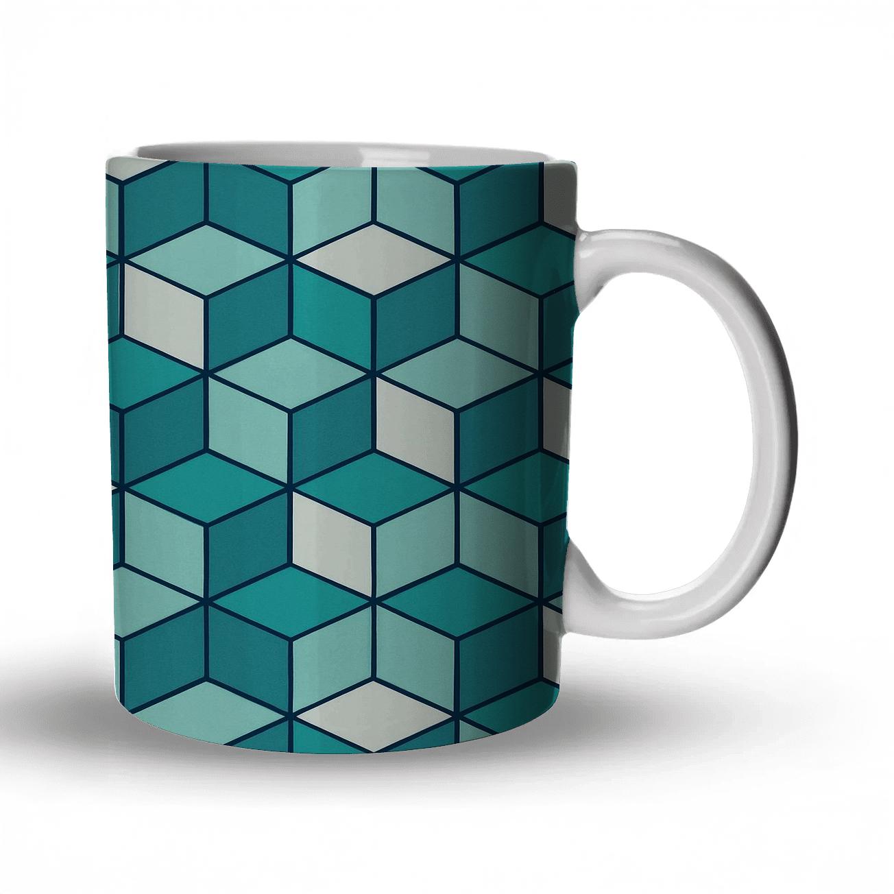 Isochromatic Lattice Reverie decorative mug sets