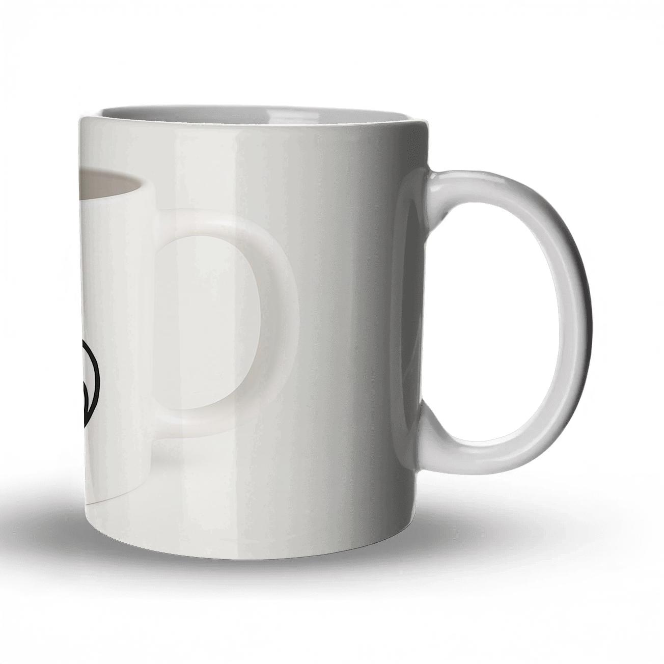 Minimalist Arctic Fox Line Art Mug decorative mug sets