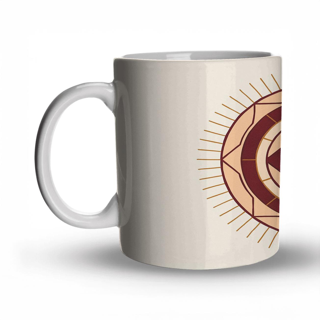 Desert Mandala Constellation decorative mug sets