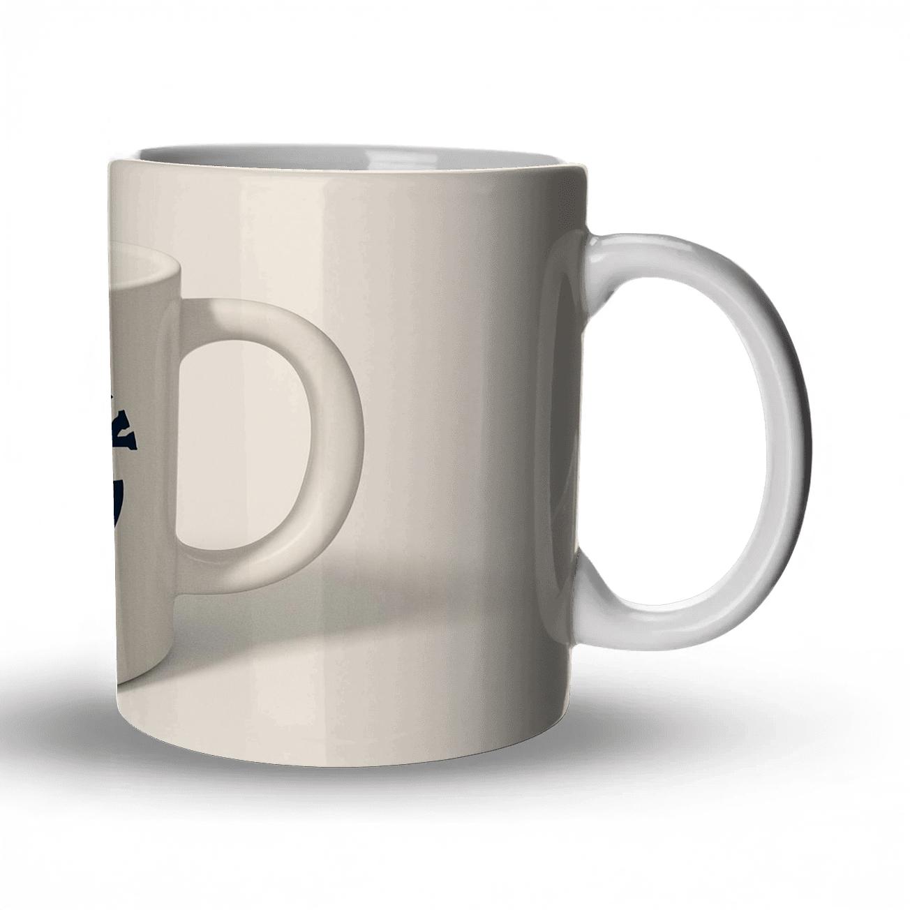 Minimalist Basketball Swirl Game Day Mug personalized mugs