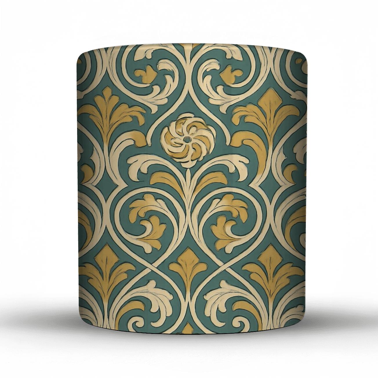 Art Nouveau Starwheel Filigree decorative mug sets