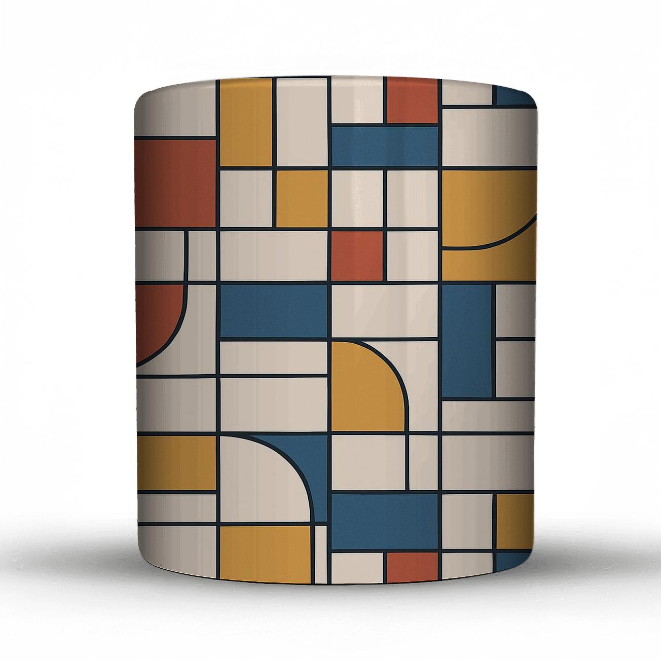 Bauhaus Harmonic Interlock Grid gift mugs for occasions