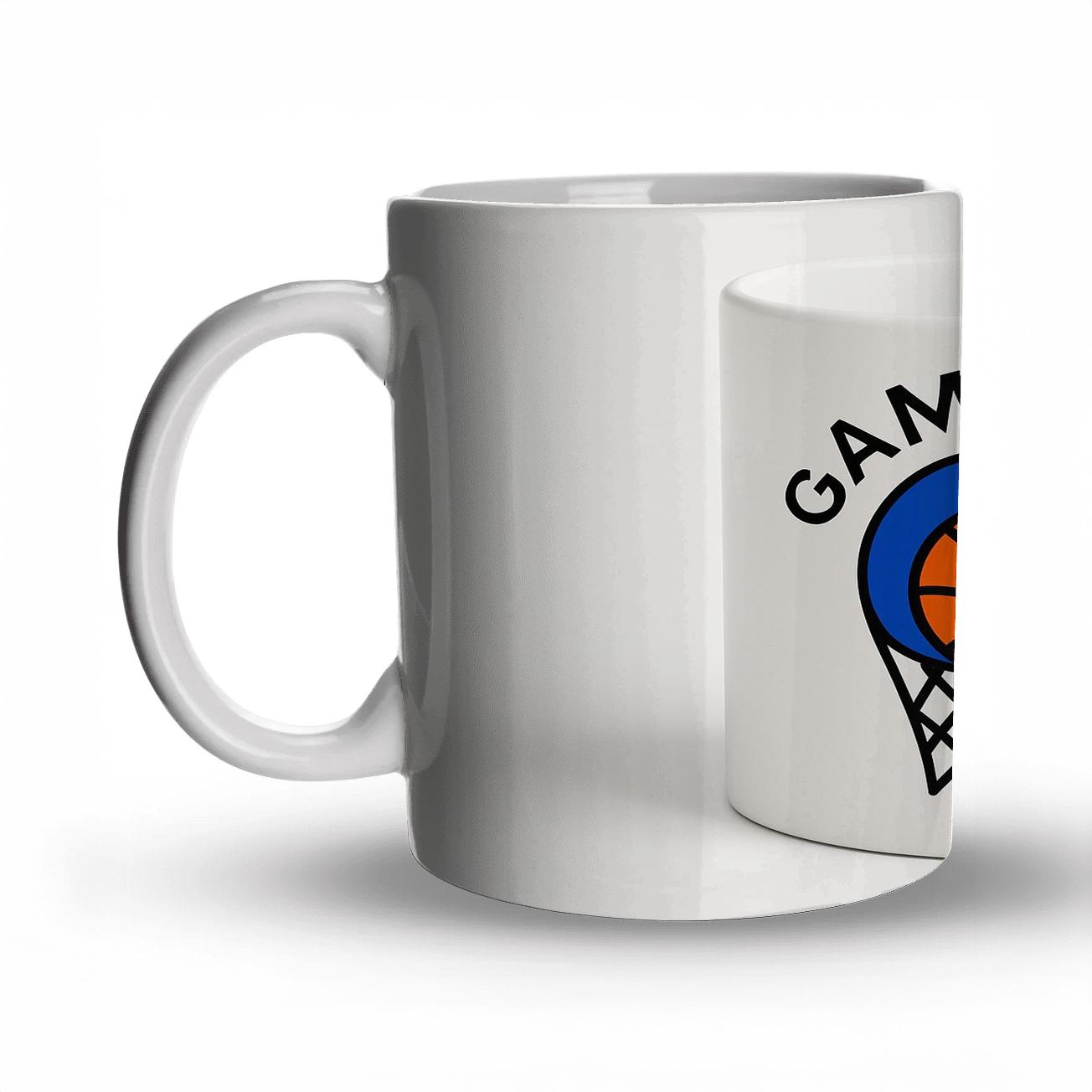 Courtside Bauhaus Game Day Spiral personalized mugs