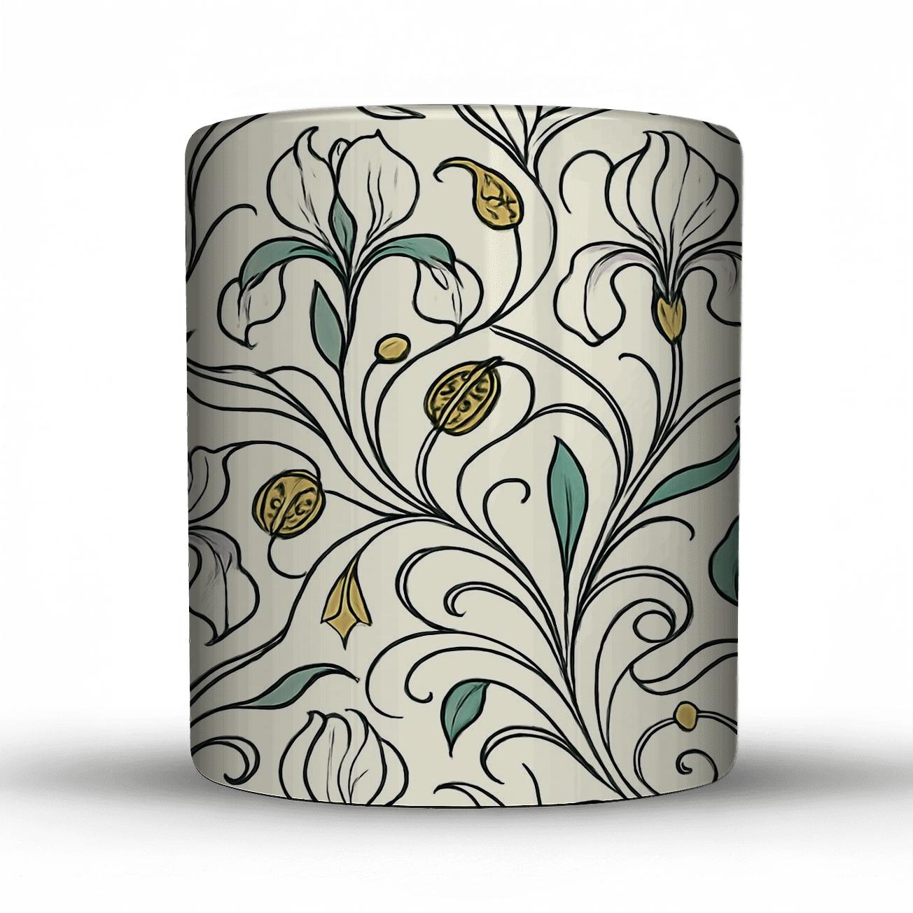Vienna Secession Whiplash Botanicals insulated thermal mugs