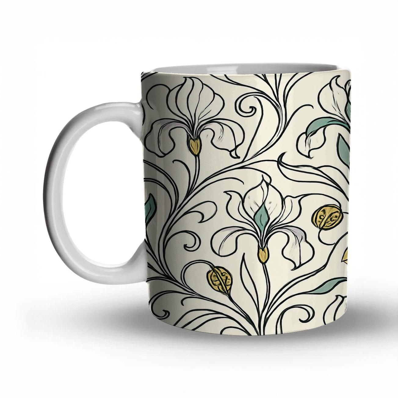 Vienna Secession Whiplash Botanicals insulated thermal mugs