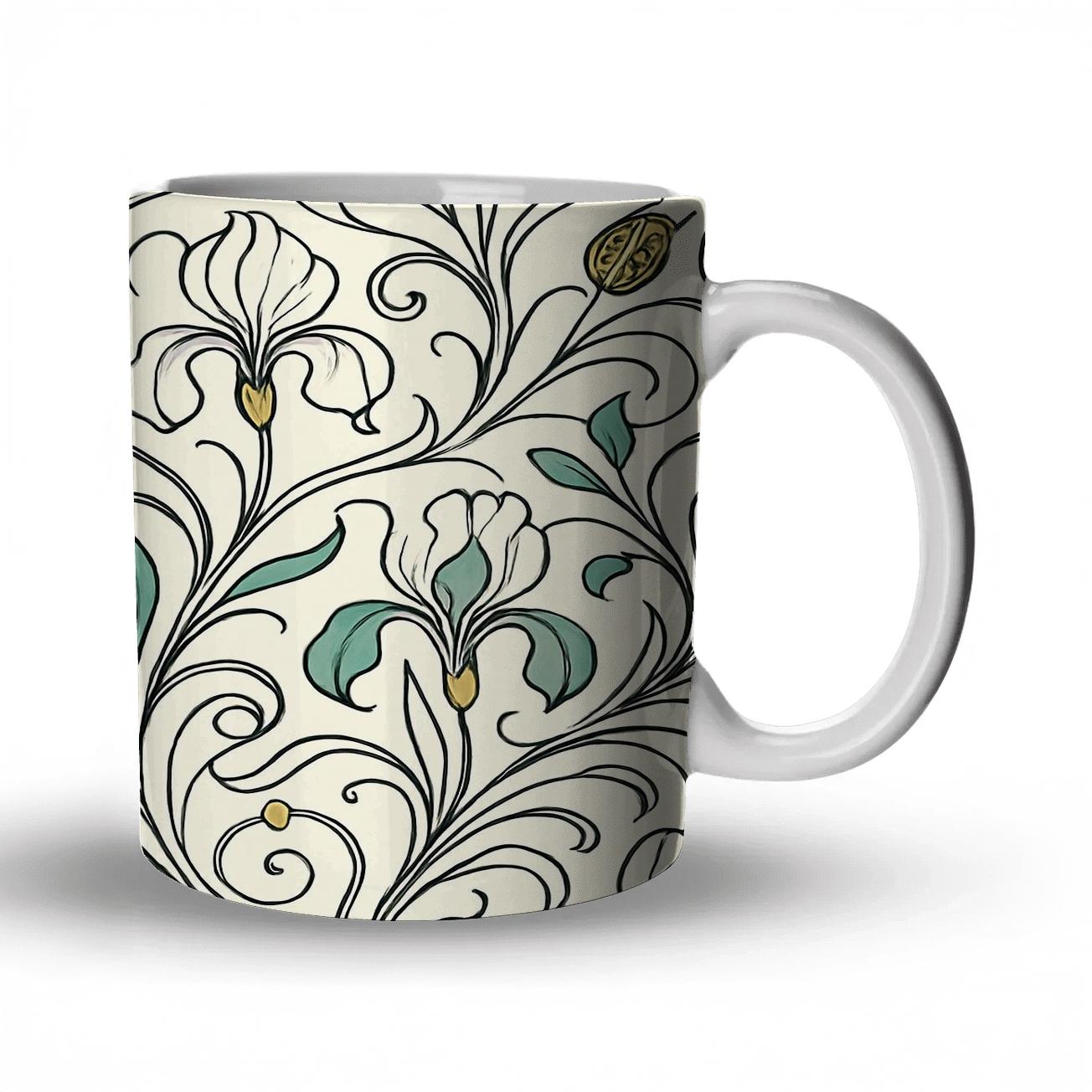 Vienna Secession Whiplash Botanicals insulated thermal mugs