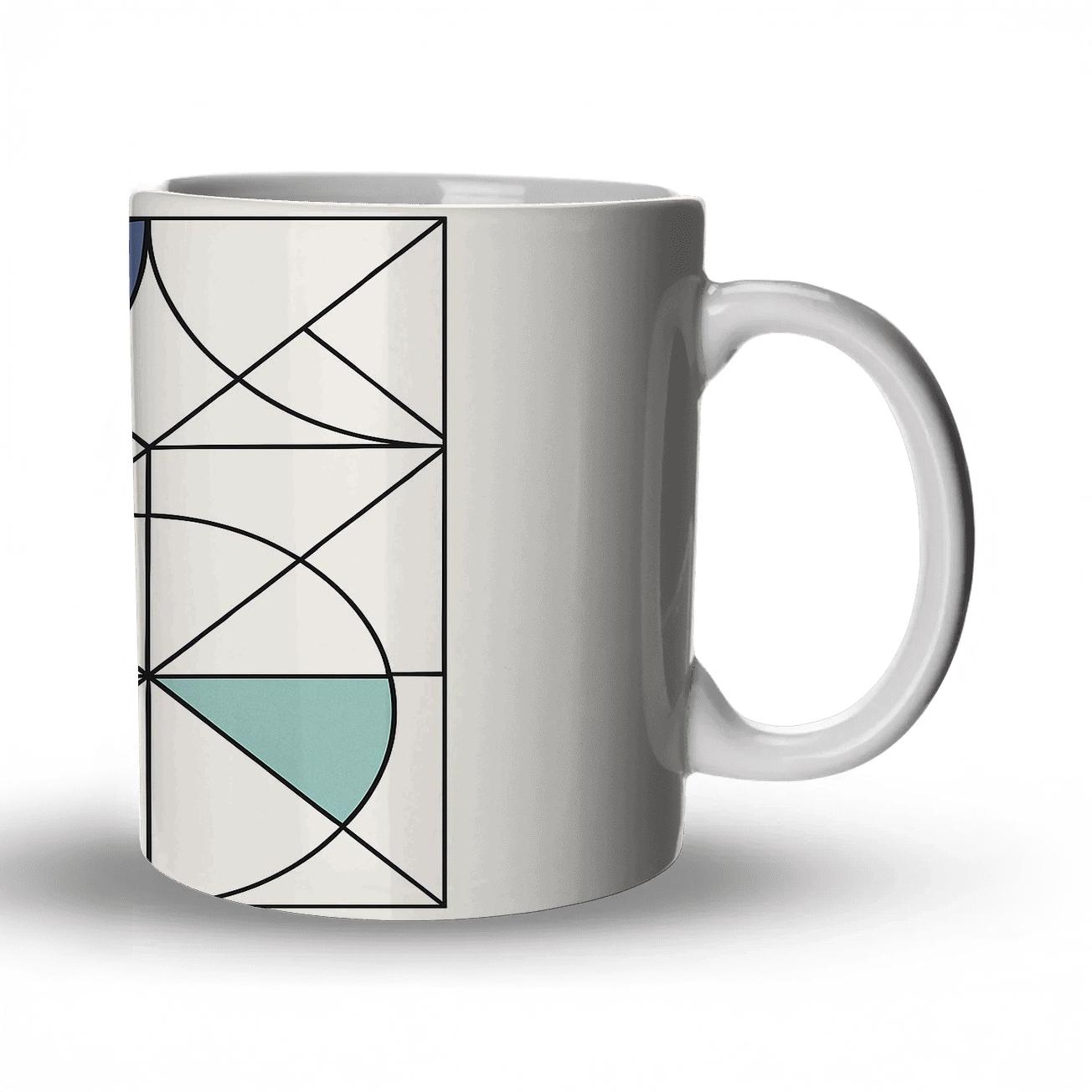 Tectonic Geometry Drift travel mugs with handles