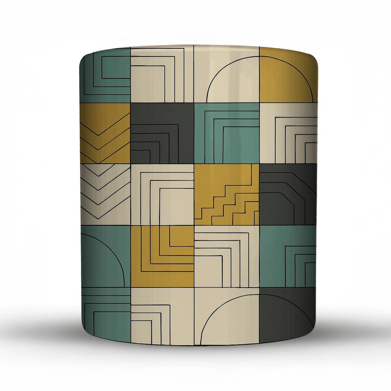 Bauhaus Weaving Grid Sonata decorative mug sets