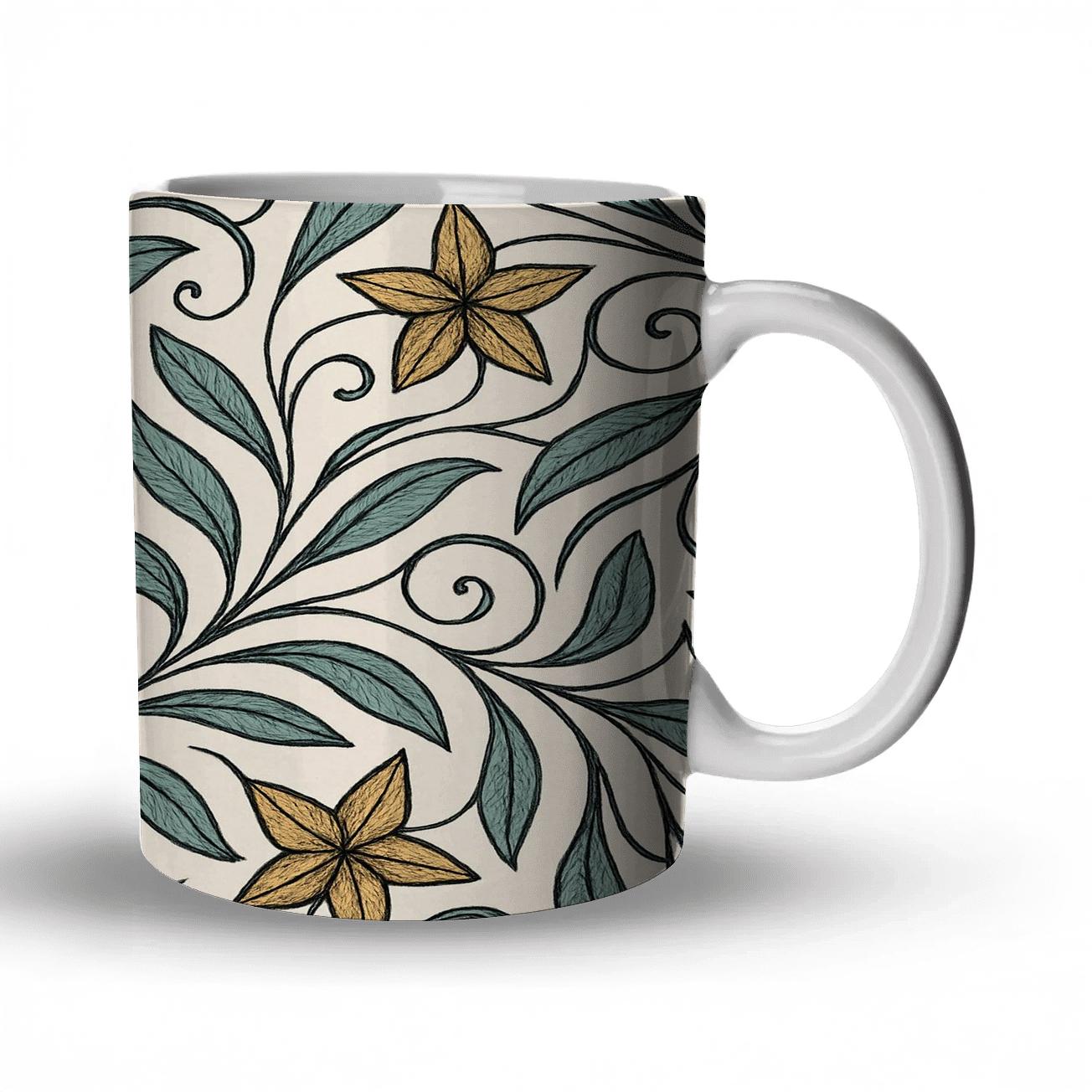Vienna Secession Starvine Filigree decorative mug sets