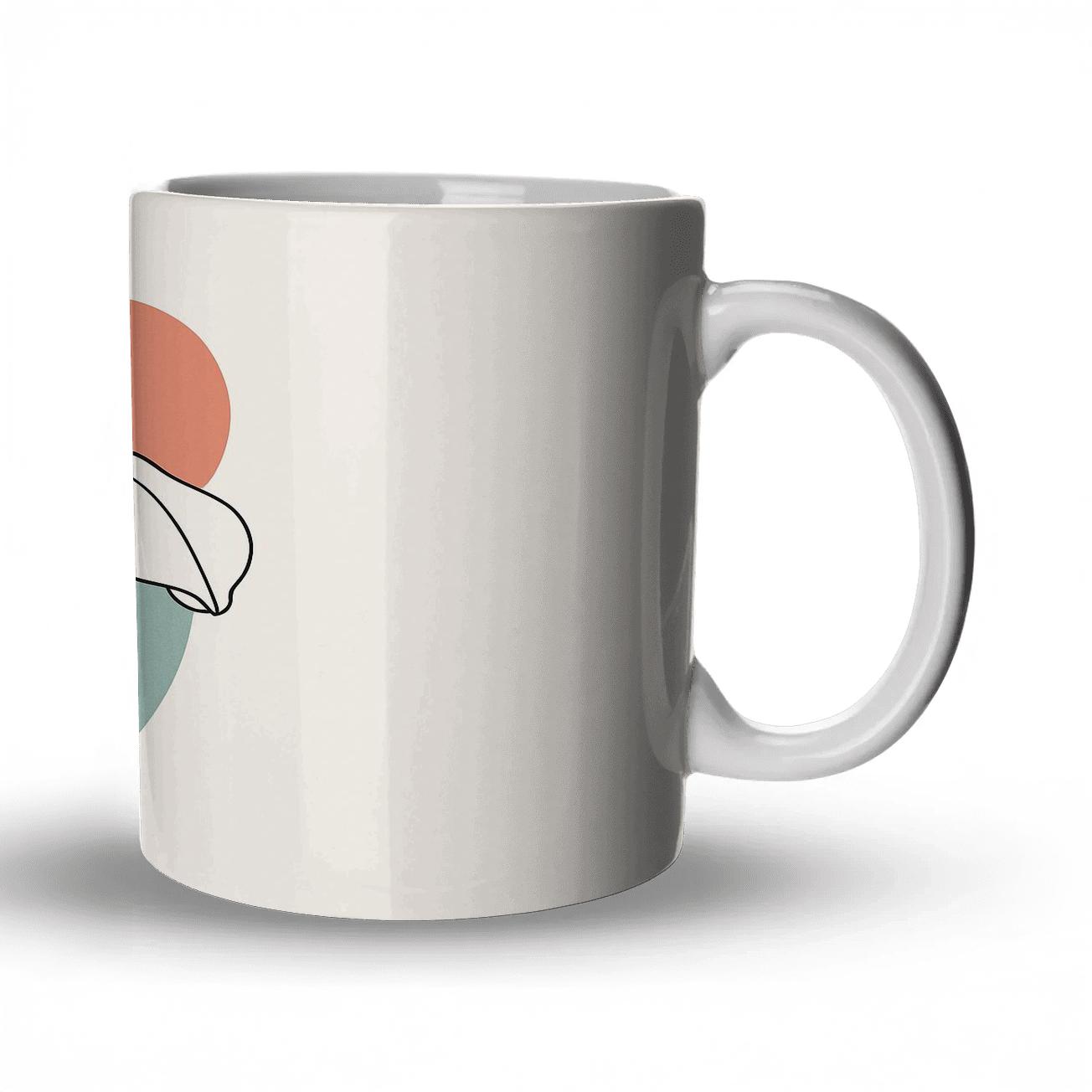 Chromatic Iris Contour Drift ceramic coffee mugs