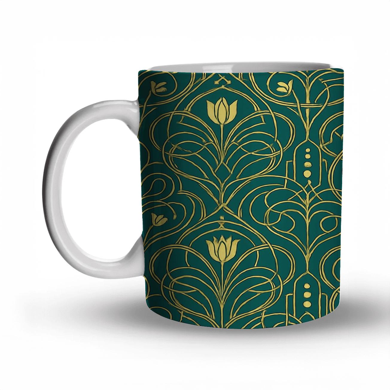 Vienna Secession Cosmic Vinework premium drinkware mugs