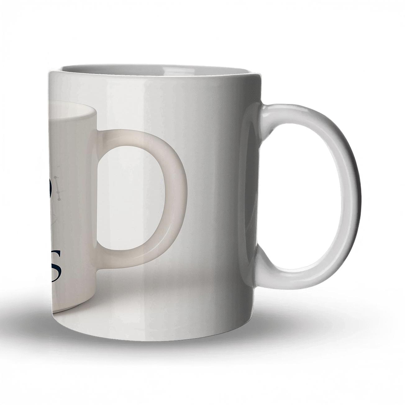 Aries Celestial Ram Line Art novelty coffee mugs