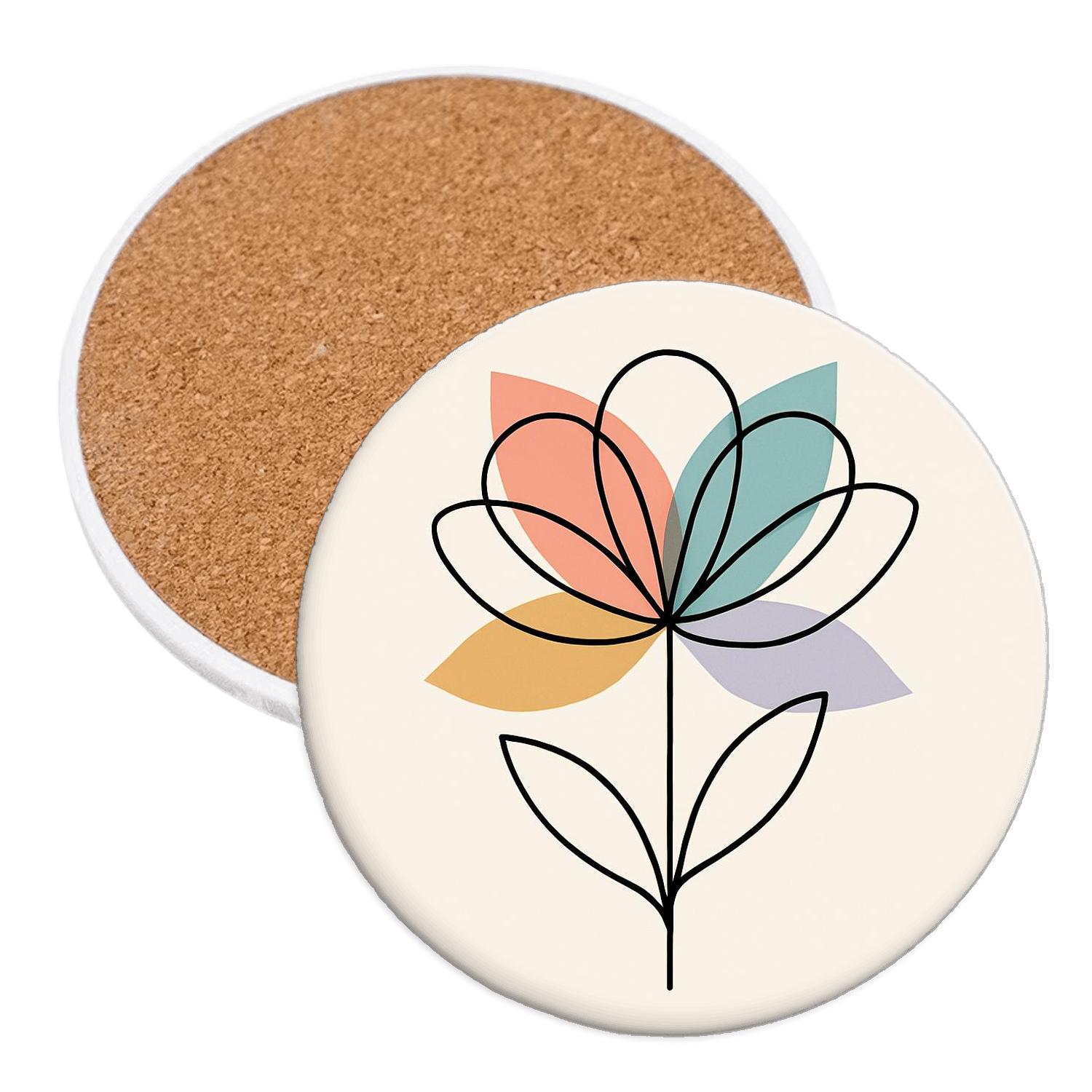 Prism Bloom Sonata stone coaster collections