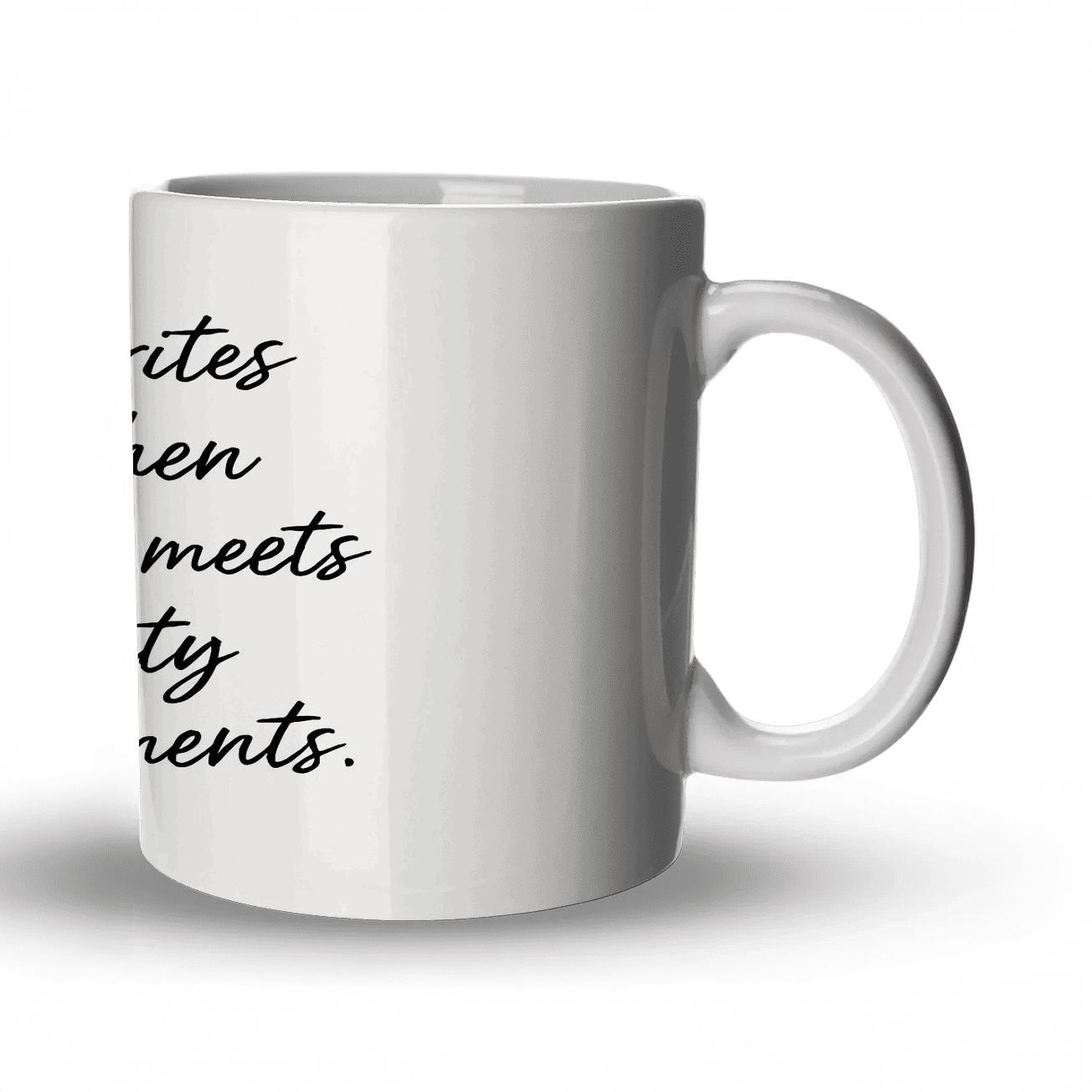 Courage Writes History premium drinkware mugs
