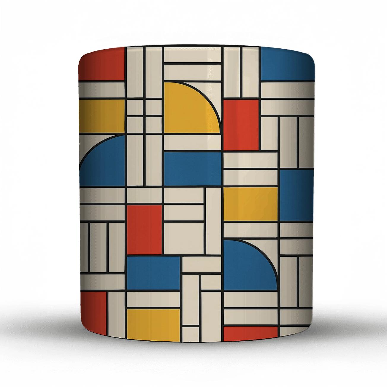 Bauhaus Weave Orbit Grid gift mugs for occasions