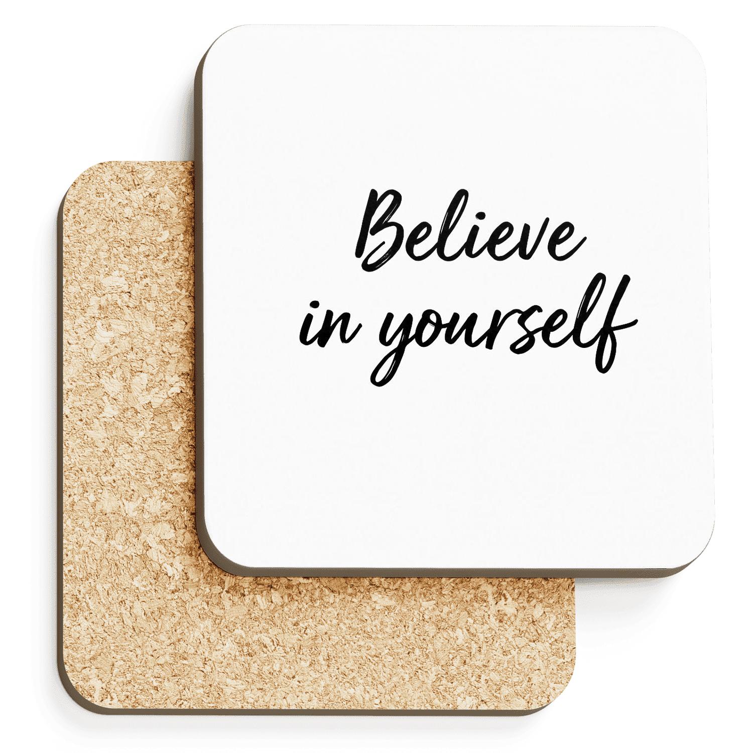 Win The Morning Build The Empire elegant tabletop coasters