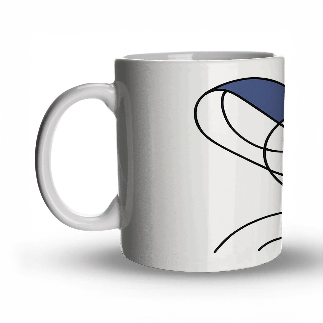 Gravity Fold Geometric Flow personalized mugs