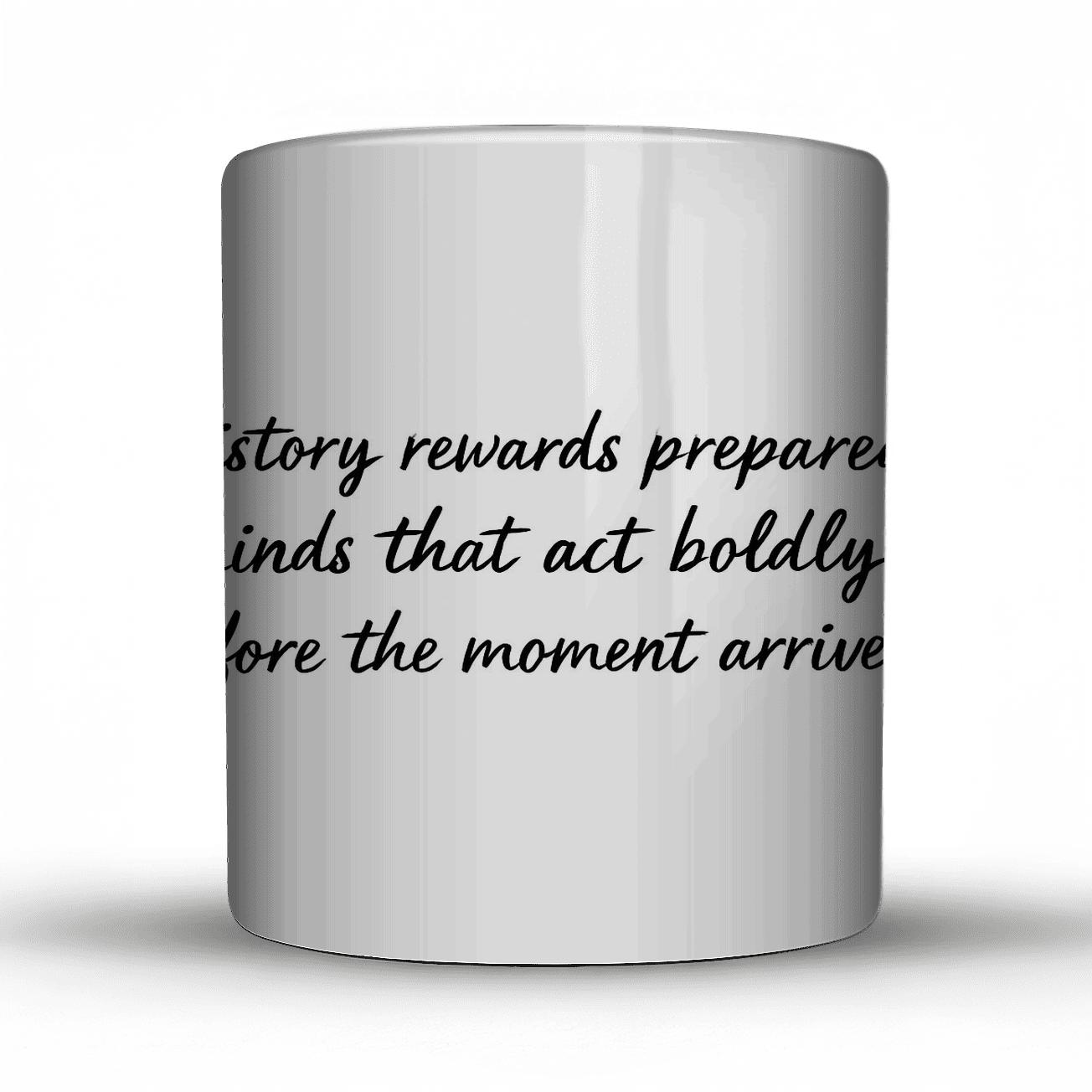 History Favors The Prepared gift mugs for occasions