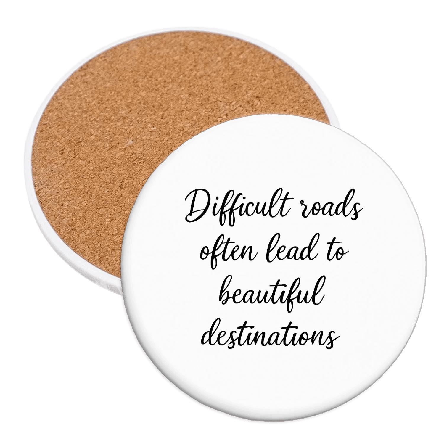 History Honors Those Who Persist When Victory Feels Distant decorative beverage coasters
