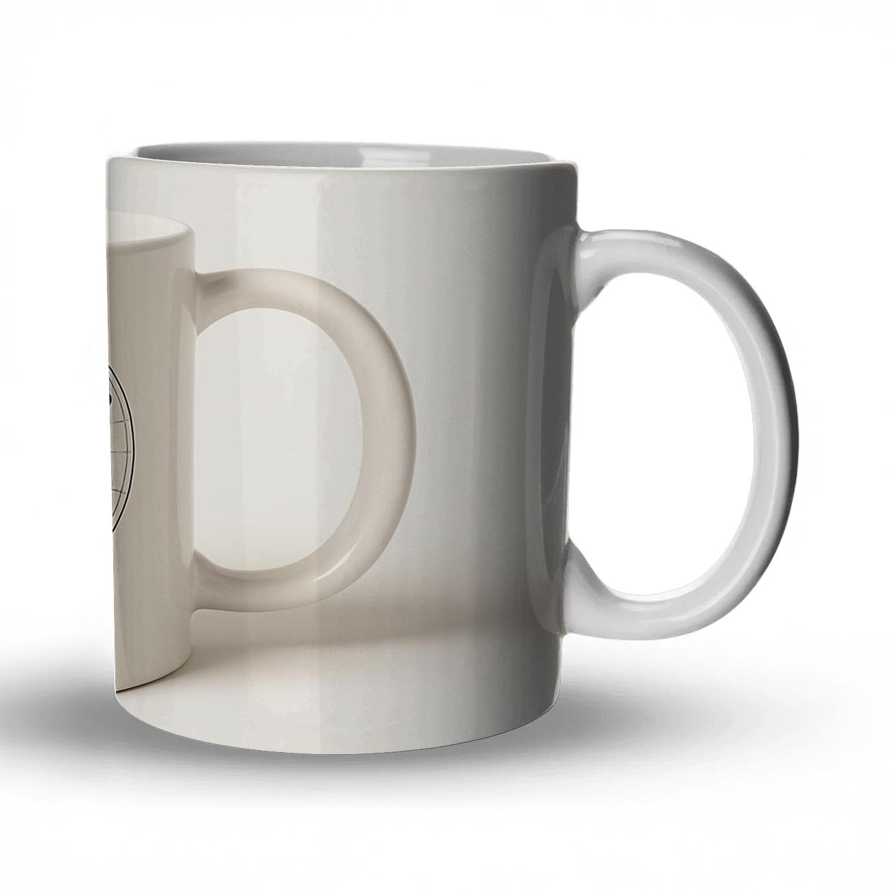 Virgo Astrolabe Maiden Star Chart Minimal Line Art gift mugs for occasions