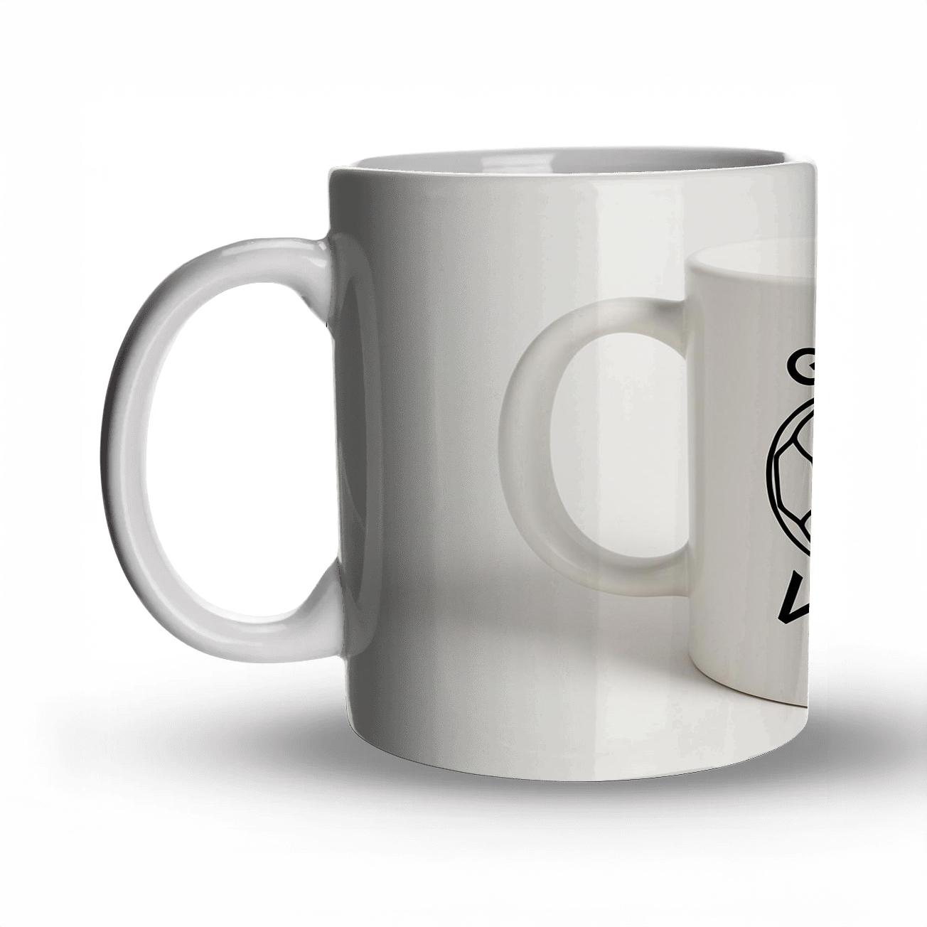 Go Team Soccer Pentagons Victory Line Art Mug insulated thermal mugs