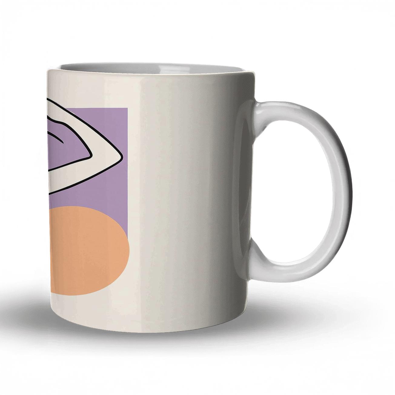 Tidal Geometry Figure novelty coffee mugs