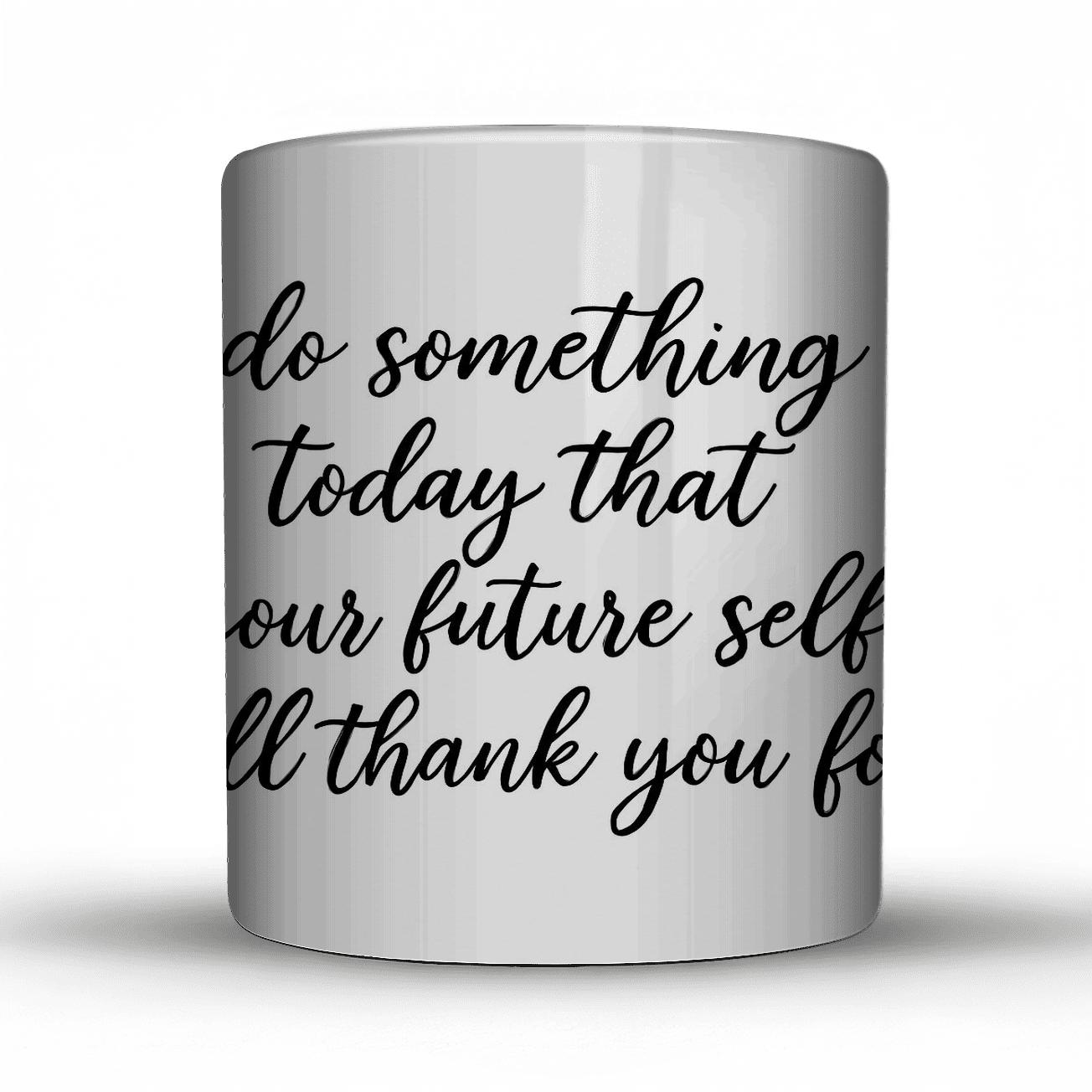 Lead With Courage Leave Footprints History Can Still Follow custom printed mugs
