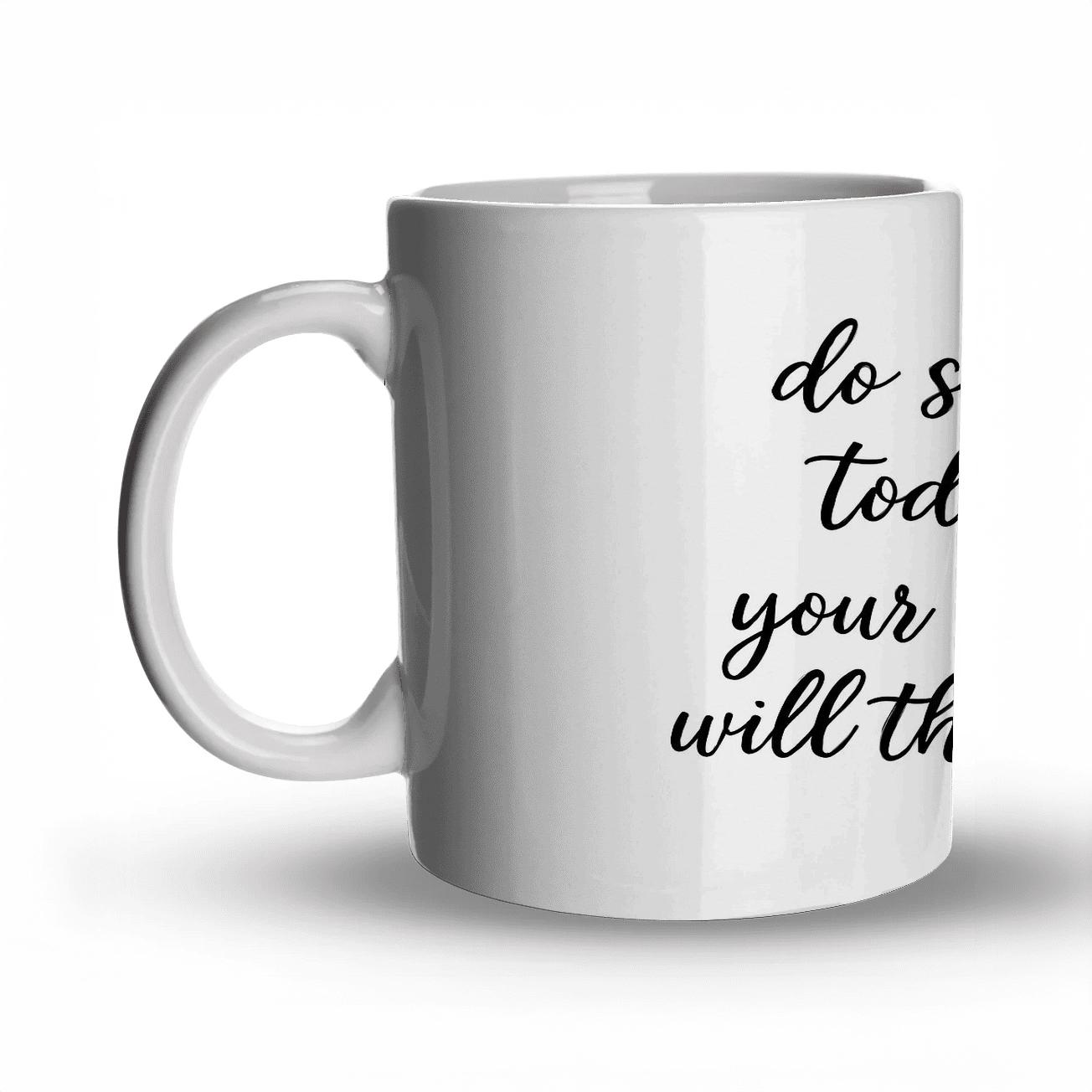 Lead With Courage Leave Footprints History Can Still Follow custom printed mugs