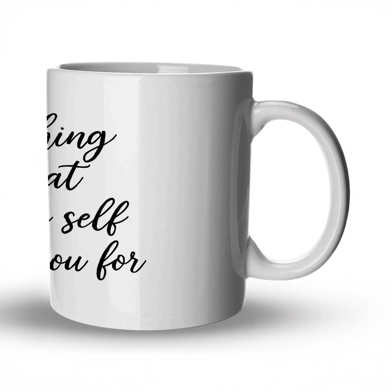 Lead With Courage Leave Footprints History Can Still Follow custom printed mugs