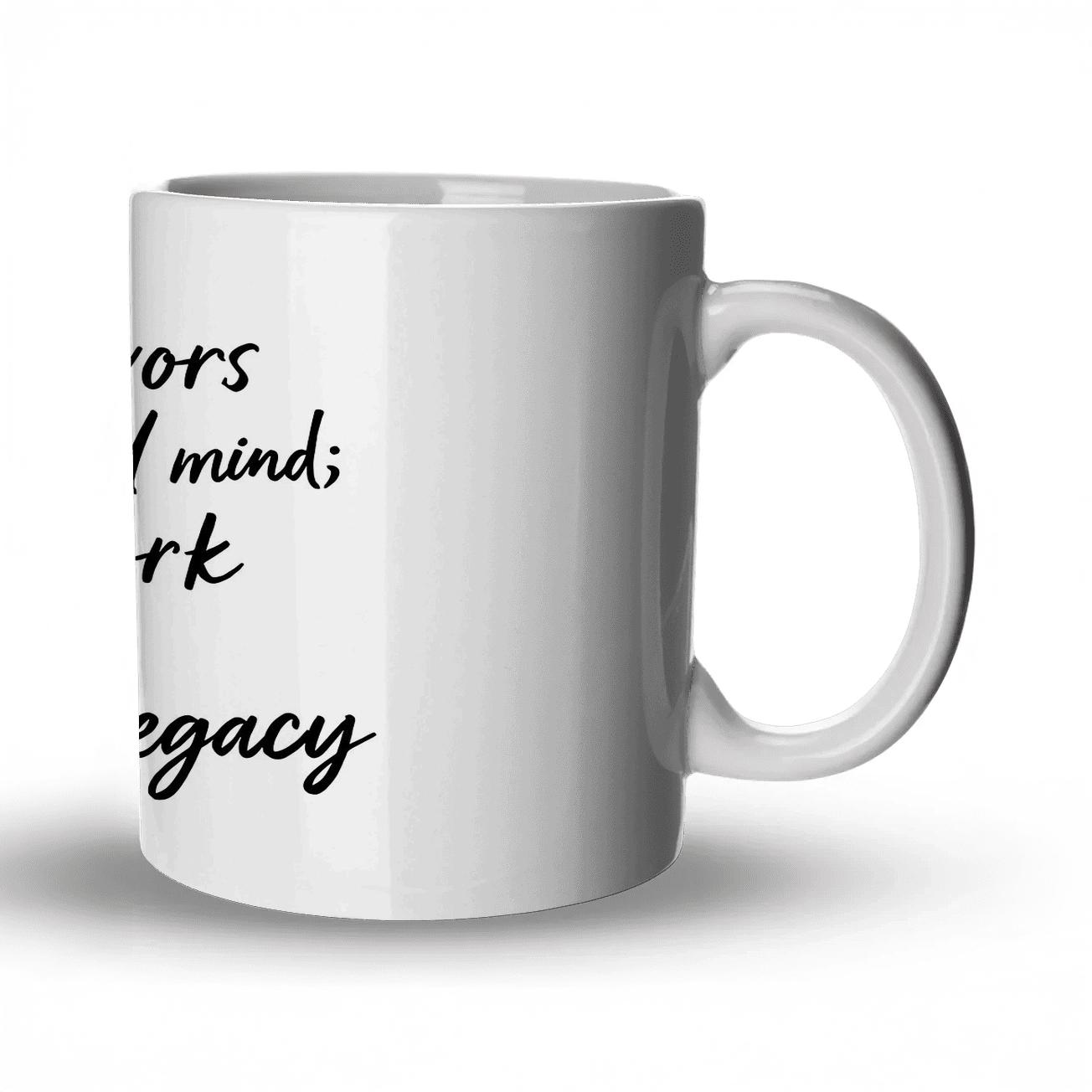 Fortune Favors The Disciplined Mind decorative mug sets