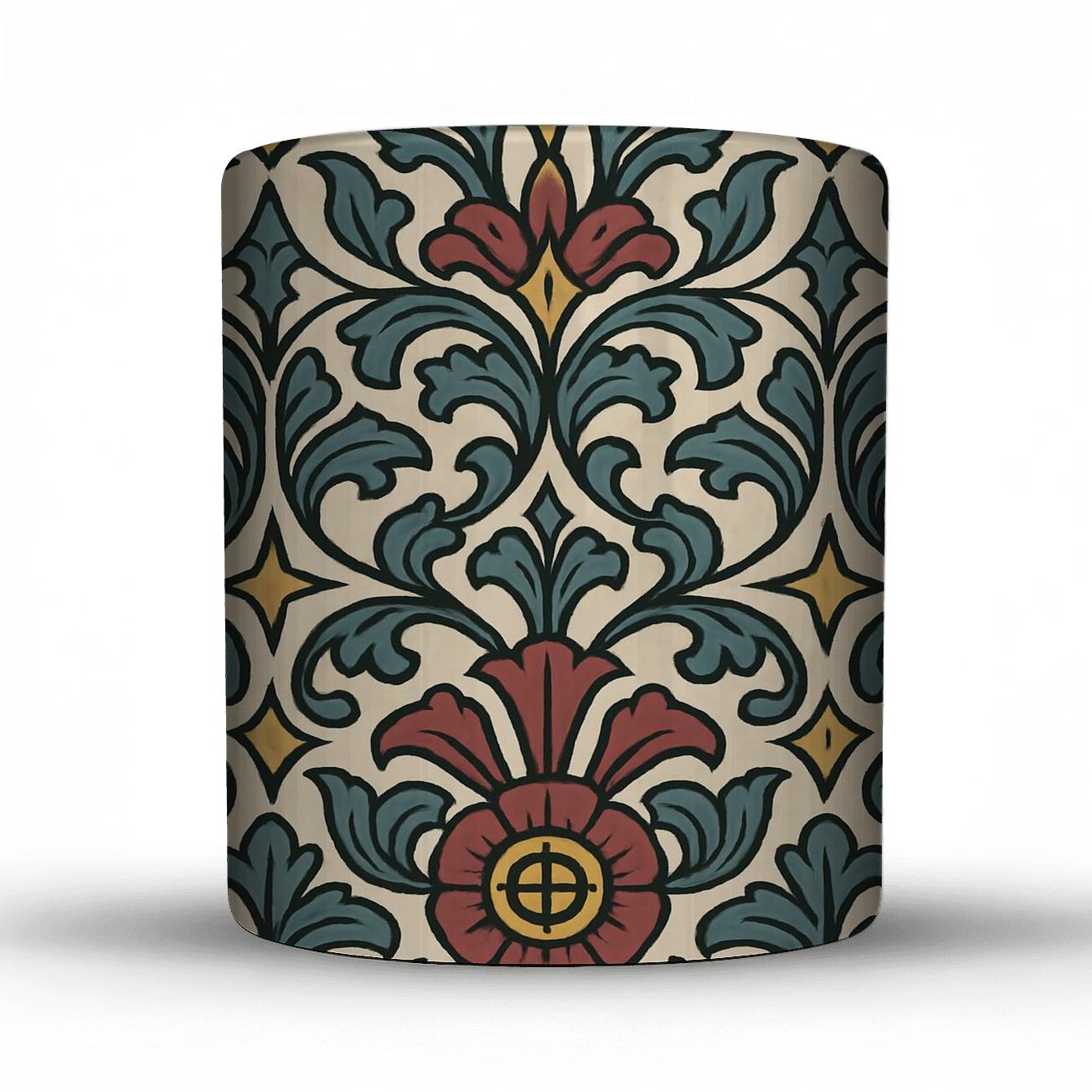 Arts And Crafts Star Chart Rosette Tiles personalized mugs