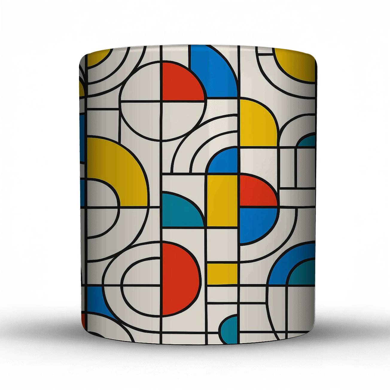 Bauhaus Tango Linework novelty coffee mugs
