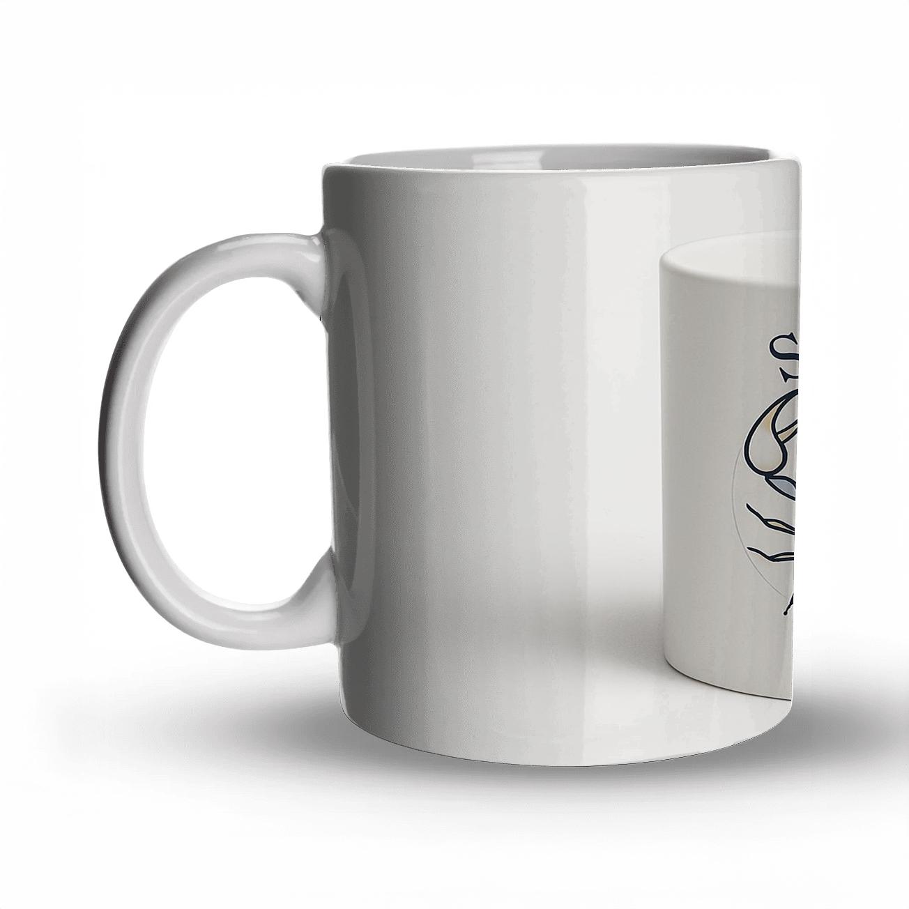 Scorpio Nocturne Scorpion Constellation Line Art Mug personalized mugs