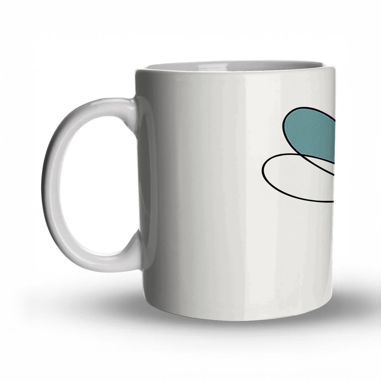 Orbit Bloom Contour travel mugs with handles