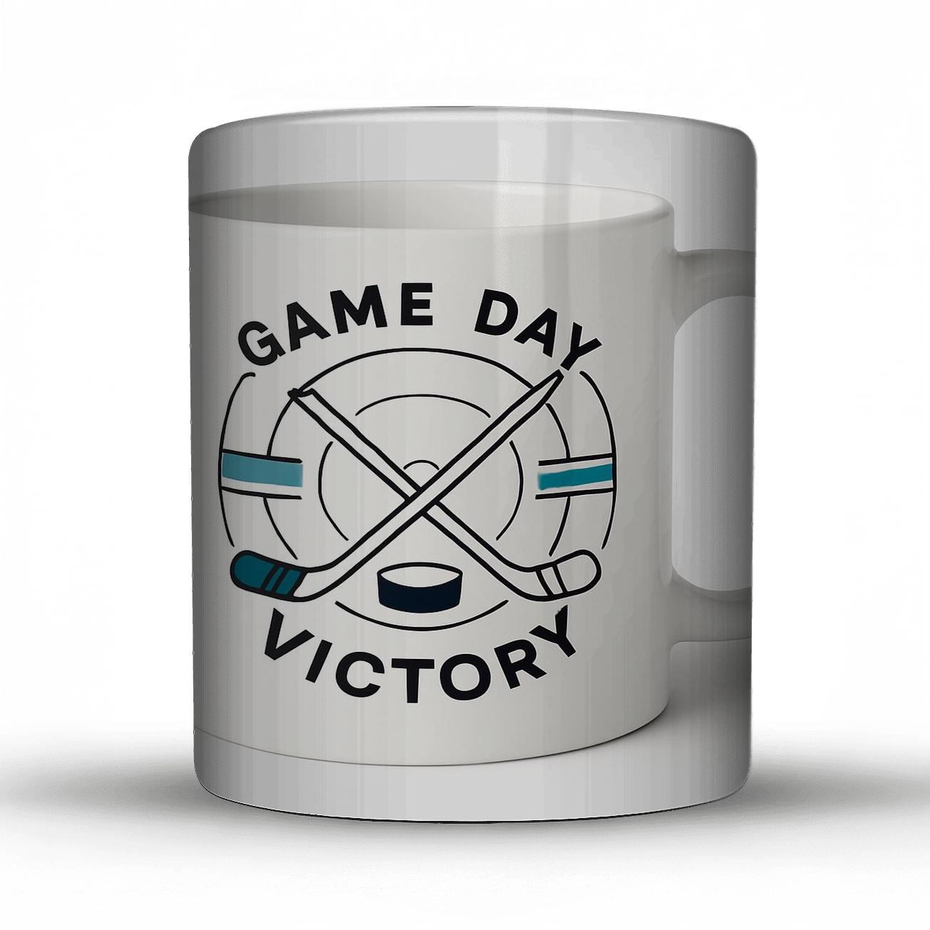 Hockey Power Play Line Art Mug insulated thermal mugs
