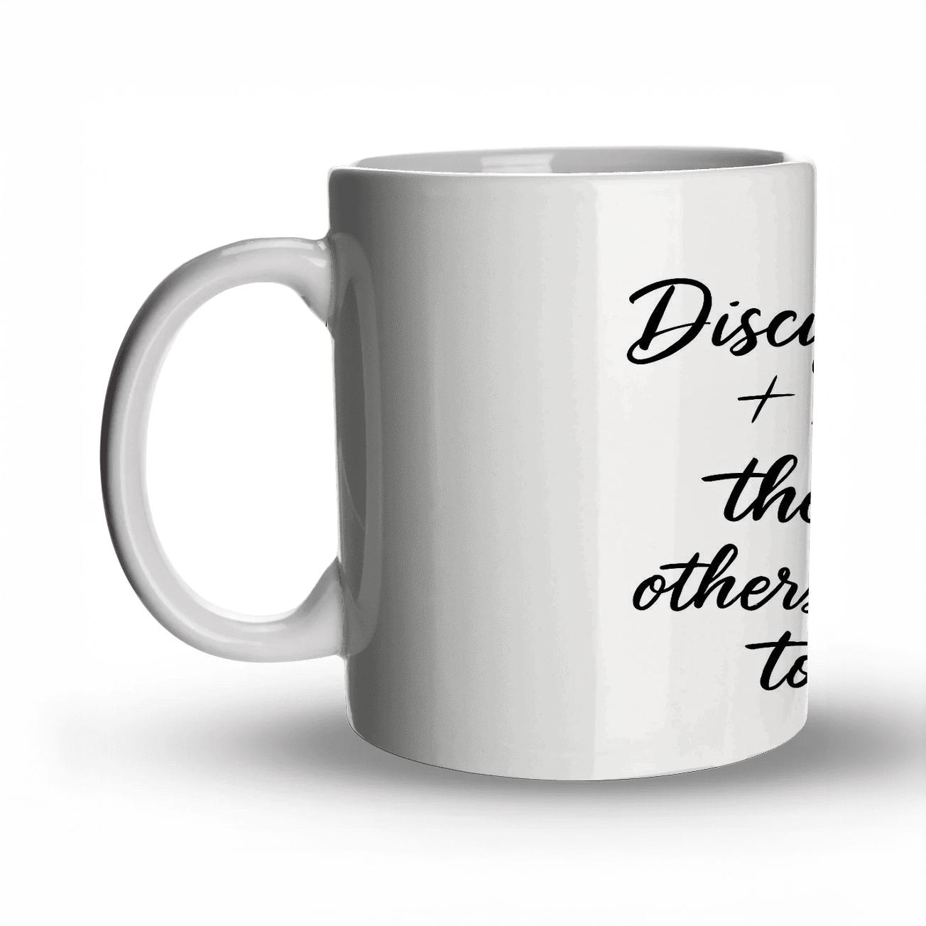 Discipline Legacy Quote personalized mugs