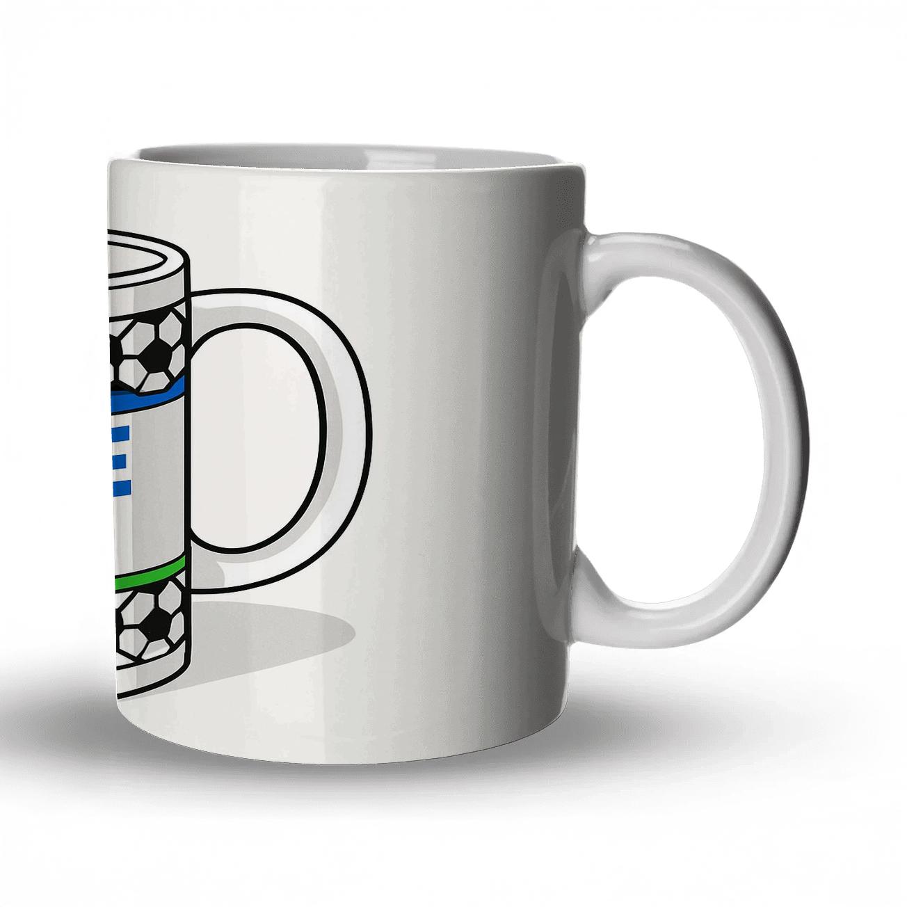 Game Day Soccer Geometry Mug personalized mugs