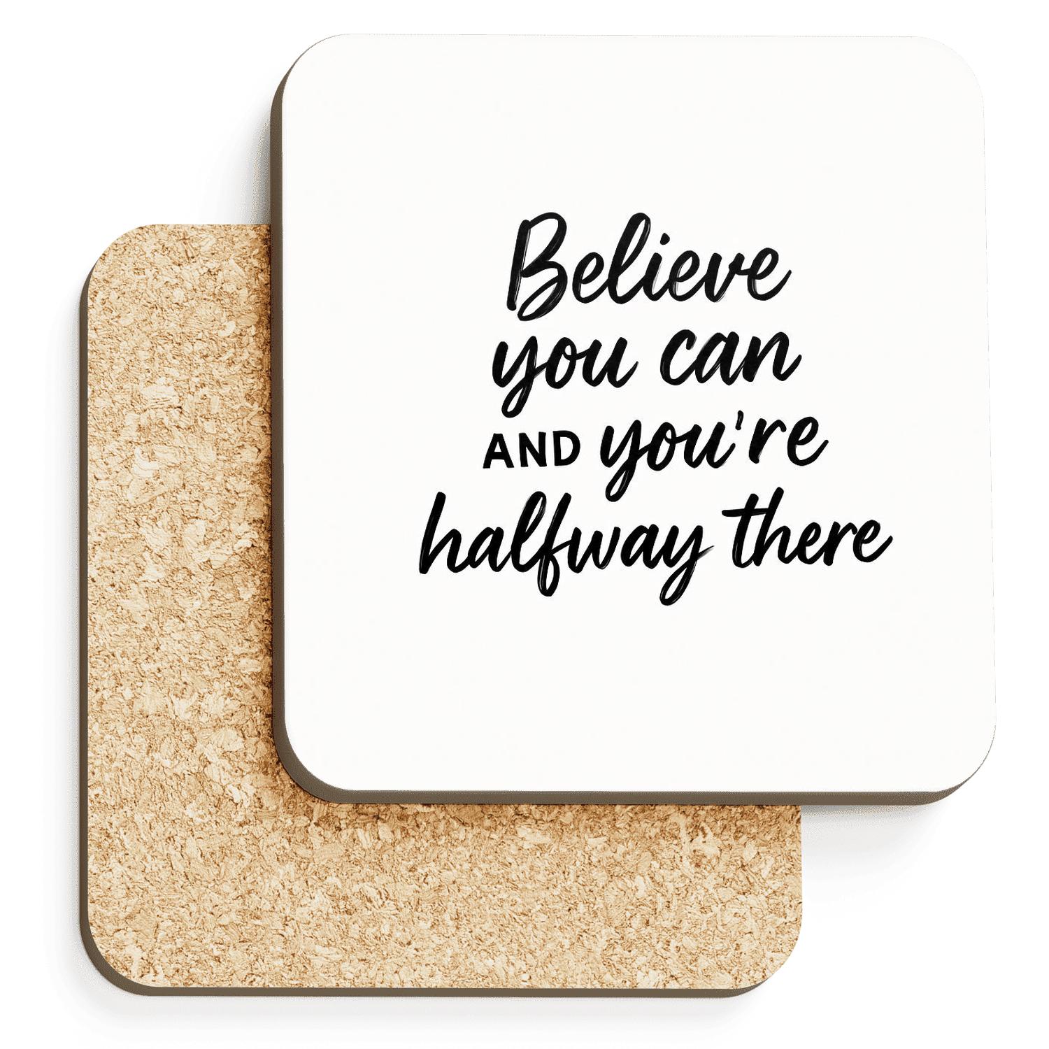 Discipline Builds Empires wooden table coasters