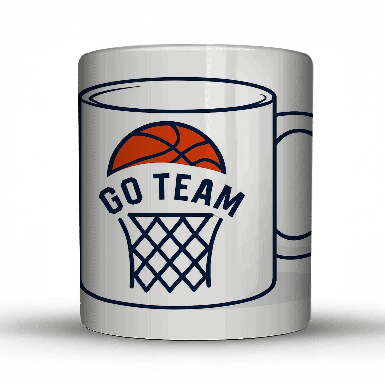 Go Team Basketball Net Rhythm Mug insulated thermal mugs